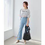 ブラック | フリルハンドルトート | MAJESTIC LEGON 