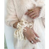 アイボリー | リボンモチーフシュシュ | MAJESTIC LEGON 