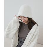 アイボリー | シャギーバケットハット | MAJESTIC LEGON 