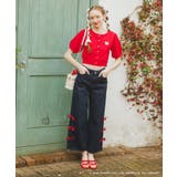 ネイビー | ハローキティ サイドリボンデニム | MAJESTIC LEGON 