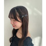 ブラック | ガーリーモチーフヘアピンセット | MAJESTIC LEGON 