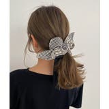 スクエアリボンシュシュ | MAJESTIC LEGON  | 詳細画像2 