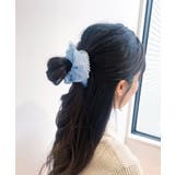 ブルー柄 | ストライプシュシュ | MAJESTIC LEGON 