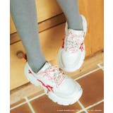 レッド柄 | ハローキティ デコリボンスニーカー | MAJESTIC LEGON 