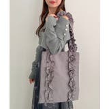 ボリュームフリルハンドルトート | MAJESTIC LEGON  | 詳細画像10 