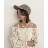 グレージュ | フェイクスエードロングブリムキャップ | MAJESTIC LEGON 