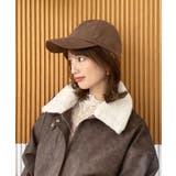 ブラウン | フェイクスエードロングブリムキャップ | MAJESTIC LEGON 