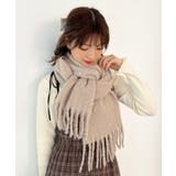 ベージュ | パール付きストール | MAJESTIC LEGON