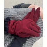 ボルドー | リボンデザイングローブ | MAJESTIC LEGON 