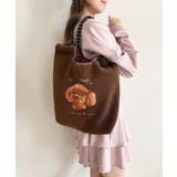 アニマル刺繍ボアトートバッグ | MAJESTIC LEGON  | 詳細画像4 