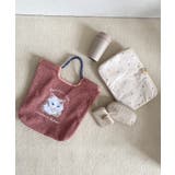 ピンク | アニマル刺繍ボアトートバッグ | MAJESTIC LEGON 