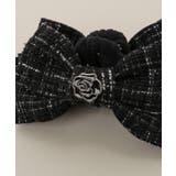 モチーフ付きツイードバレッタ | MAJESTIC LEGON  | 詳細画像9 