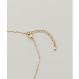 パール×リボンモチーフ2連ネックレス | MAJESTIC LEGON  | 詳細画像10 