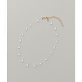 パール×リボンモチーフ2連ネックレス | MAJESTIC LEGON  | 詳細画像11 