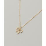 パール×リボンモチーフ2連ネックレス | MAJESTIC LEGON  | 詳細画像9 