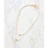 2連パール×リボンネックレス | MAJESTIC LEGON  | 詳細画像4 