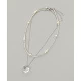 クリアハートモチーフネックレス | MAJESTIC LEGON | 詳細画像4