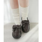 取り外しリボンスニーカーローファー | MAJESTIC LEGON  | 詳細画像4 