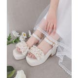 ミルフィーユフリル厚底サンダル | MAJESTIC LEGON | 詳細画像2