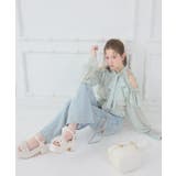 ミルフィーユフリル厚底サンダル | MAJESTIC LEGON | 詳細画像4