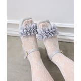 ミルフィーユフリル厚底サンダル | MAJESTIC LEGON | 詳細画像5