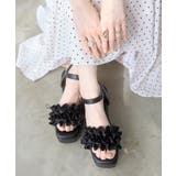 ミルフィーユフリル厚底サンダル | MAJESTIC LEGON | 詳細画像9