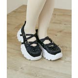 キラキラサテンバレエスニーカー | MAJESTIC LEGON  | 詳細画像11 