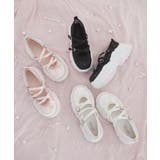 キラキラサテンバレエスニーカー | MAJESTIC LEGON  | 詳細画像13 