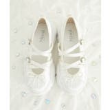 アイボリー | キラキラサテンバレエスニーカー | MAJESTIC LEGON 