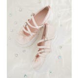 ピンク | キラキラサテンバレエスニーカー | MAJESTIC LEGON 