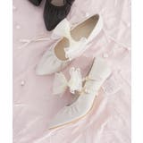 2WAYリボンキラキラヒールパンプス | MAJESTIC LEGON  | 詳細画像1 