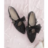 2WAYリボンキラキラヒールパンプス | MAJESTIC LEGON  | 詳細画像19 