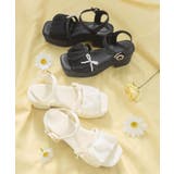 シアーギャザーキルティングサンダル | MAJESTIC LEGON  | 詳細画像2 