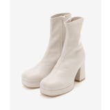 フカフカチャンキーヒールストレッチブーツ | MAJESTIC LEGON | 詳細画像17
