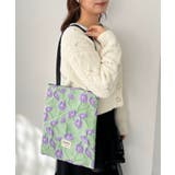 ラベンダー | フェミニンフラワートート | MAJESTIC LEGON 