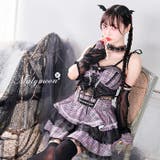 【中村里砂着用】アンティークレースチェックサキュバス《オリジナルコスプレ6点セッ… | Malymoon  | 詳細画像1 