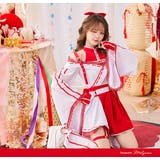 スポーティージップ巫女コスチューム | Malymoon | 詳細画像2
