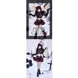 ガーリーチェックパンククラッシュメイド《オリジナルコスプレ12点