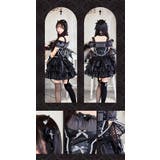 【中村里砂着用】ティアードレザーデビル《ハロウィンコスプレ9点セット》【Maly… | Malymoon | 詳細画像8