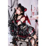 【中村里砂着用】ヴェノムリップデーモン《ハロウィンコスプレ10点セット》【Mal… | Malymoon | 詳細画像6