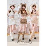 テディベアギンガムファーセットアップ《ハロウィンコスプレ9点セット》【Malym… | Malymoon | 詳細画像3