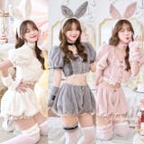 スイートバニーラテセットアップ《ハロウィンコスプレ9点セット》【Malymoon… | Malymoon | 詳細画像1