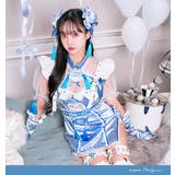 中村里砂着用】ホワイトハートホイップチャイナ《ハロウィンコスプレ8