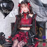 【中村里砂着用】キャンドルローズブラックヴァンパイア《ハロウィンコスプレ8点セッ… | Malymoon  | 詳細画像1 