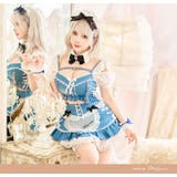 パフスリーブデニムドールメイド《ハロウィンコスプレ9点セット》【Malymoon… | Malymoon  | 詳細画像2 