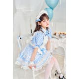【佐藤ノア着用】ブルーチェックリボンドールメイド《ホワイトデーコスプレ12点セッ… | Malymoon  | 詳細画像5 