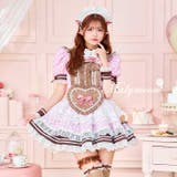 【景井ひな着用】ピンクチョコレートギンガムメイド《バレンタインコスプレ12点セッ… | Malymoon  | 詳細画像1 
