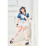 ブルー | 【佐藤ノア着用】ディープブルーロイヤルレースメイド《ホワイトデーコスプレ13点セ… | Malymoon 