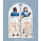 【佐藤ノア着用】ディープブルーロイヤルレースメイド《ホワイトデーコスプレ13点セ… | Malymoon  | 詳細画像7 