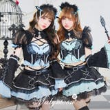 ダークアイリスサキュバスメイド 《ハロウィンコスプレ12点セット》【Malymo… | Malymoon | 詳細画像1